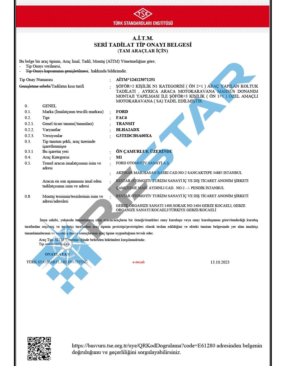 Restar Global certificates