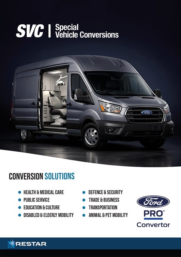 Ford Pro Convertor SVC vehicle conversions catalogue cover page