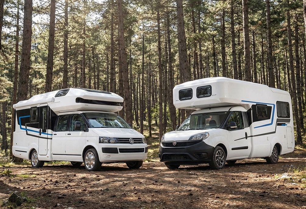 Hotomobil motorhomes in nature