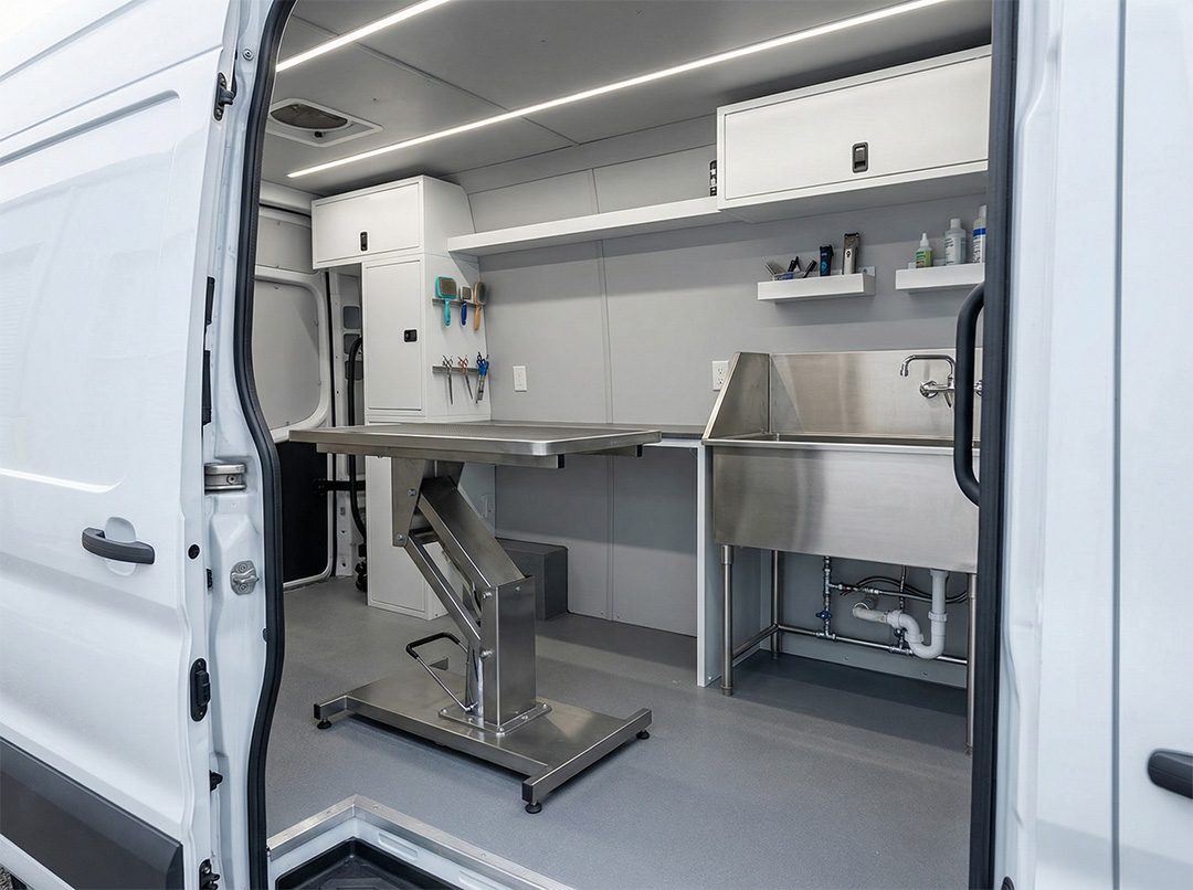 Pet Grooming Vehicle