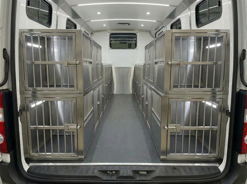Pet transport vehicle conversion