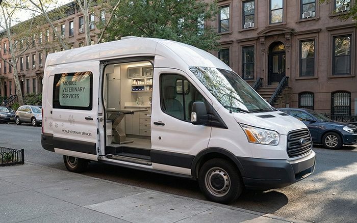 Ford Pro Convertor service vehicle