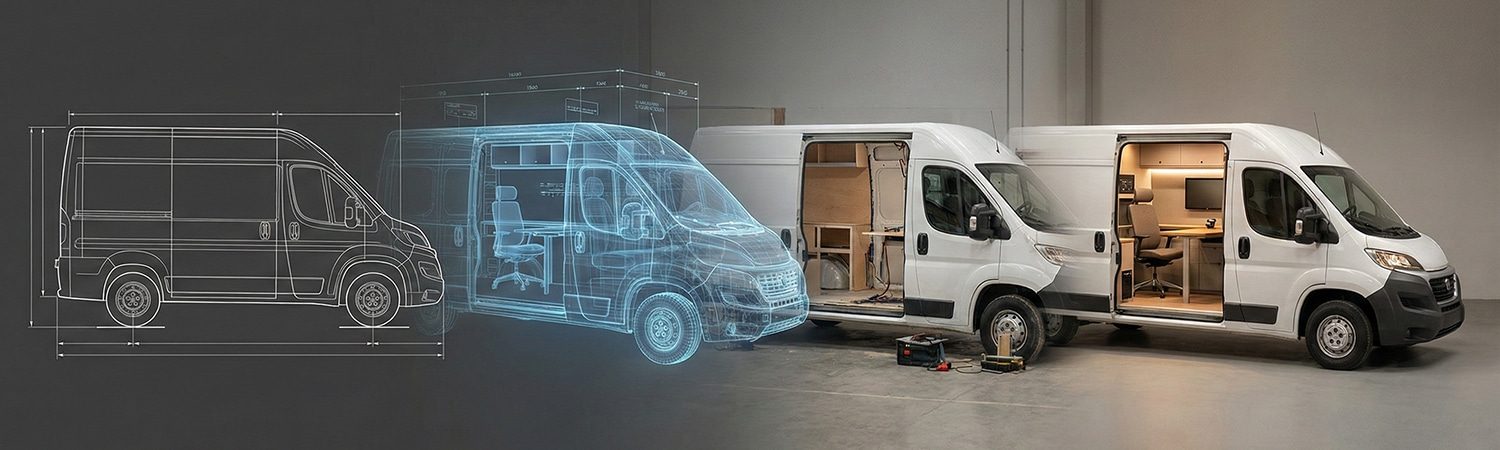 SVC conversion-ready vans