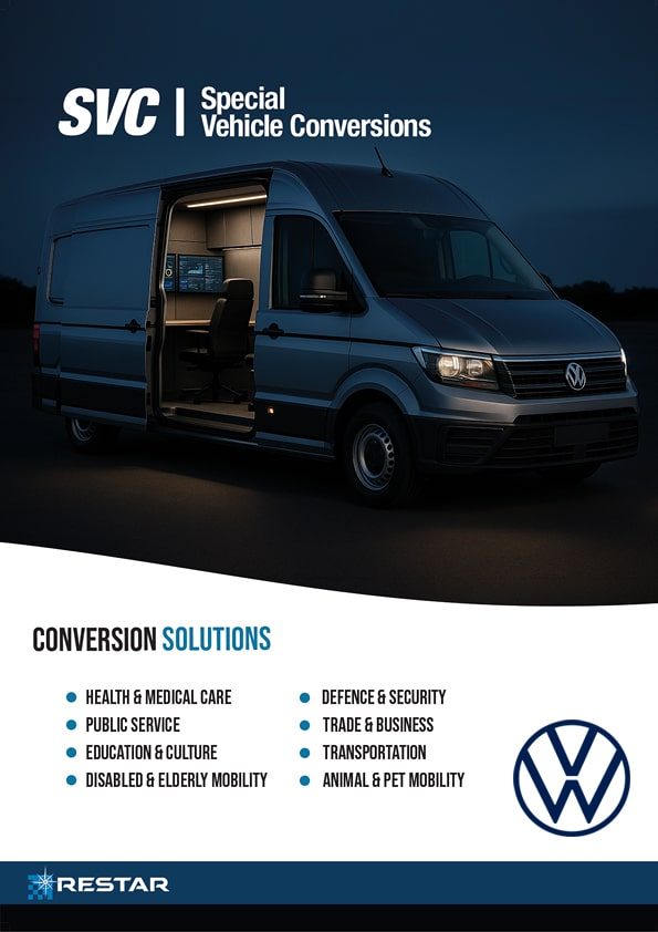 SVC special vehicle conversions VW catalogue cover page