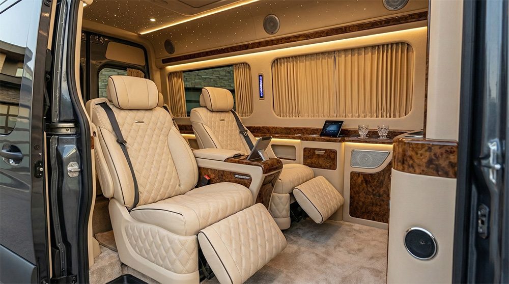 VIP vehicle conversion interior