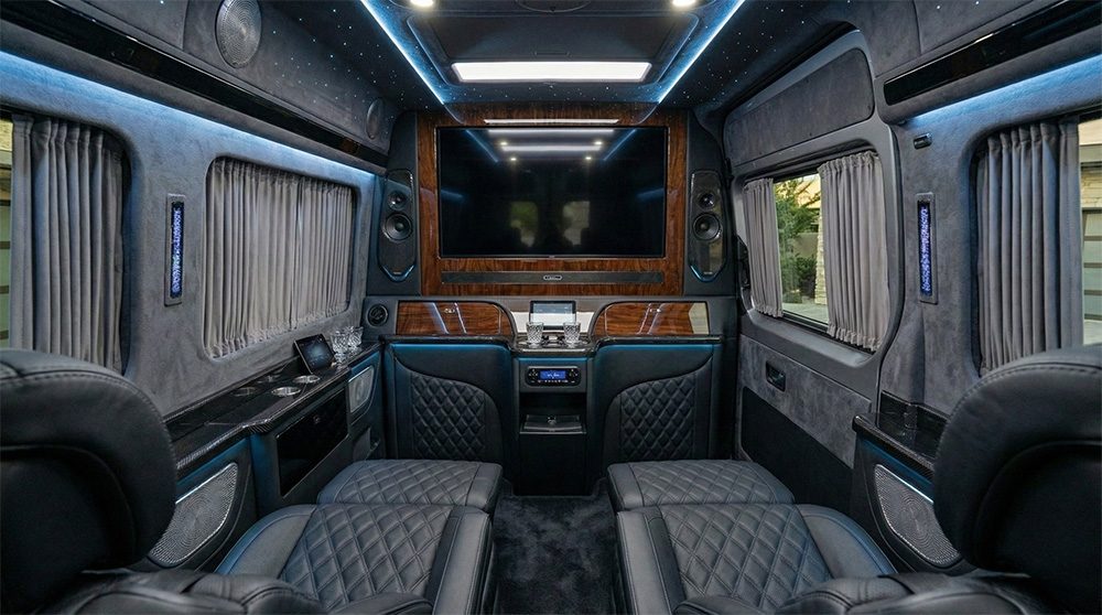 VIP shuttle vehicle conversion