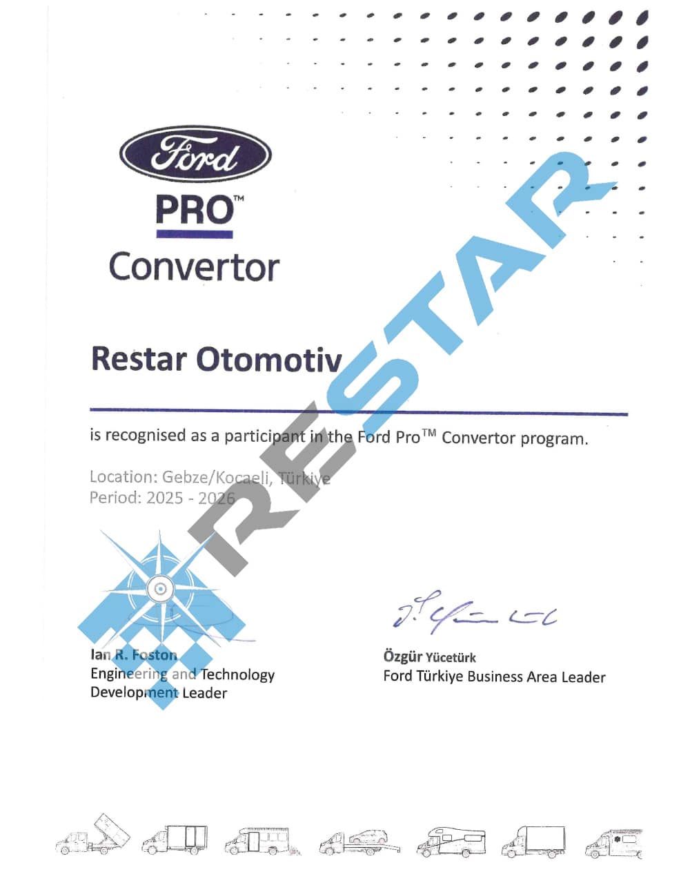 Restar Global certificates