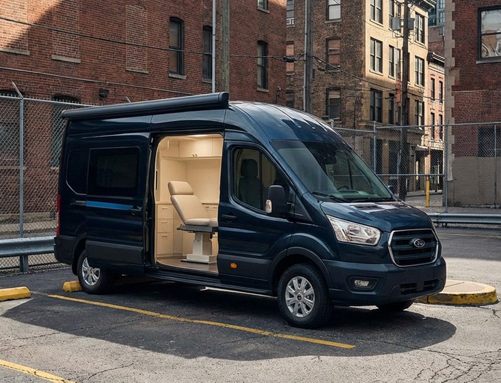SVC converted Ford van