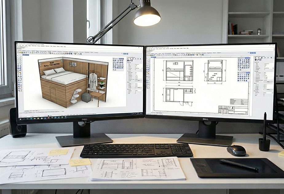 SleepPod project design and layout studies