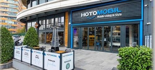 Hotomobil Watergarden showroom in Istanbul